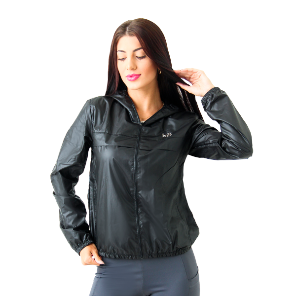 JAQUETA WINDPROTECTION FEM PRETO P